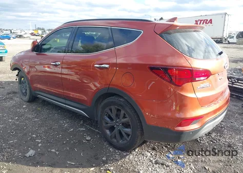 2017 Hyundai Santa Fe Sport 2.0T Ultimate from USA, damaged, VIN 5XYZWDLA8HG384021